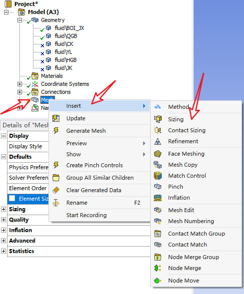 任意网格局部加密模式:BOI